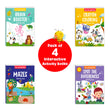 Front cover of the book 'Fun with Activities Pack (4 Books Pack): A set of 4 Fun and Interactive Activity Books for PreSchool Kids, Toddlers | |' by Penguin.