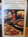 Front cover of the book 'A Treasury of Classic Recipes for Appetizers, Soups, Salads and Desserts' by Stine R. L..