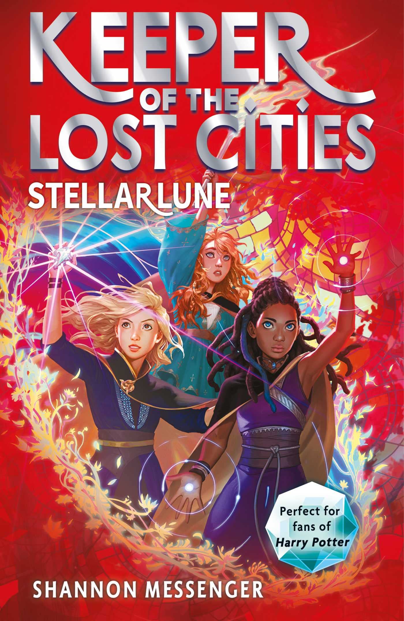 Front cover of the book 'Stellarlune (Keeper of the Lost Cities)' by Svanhild Wall.