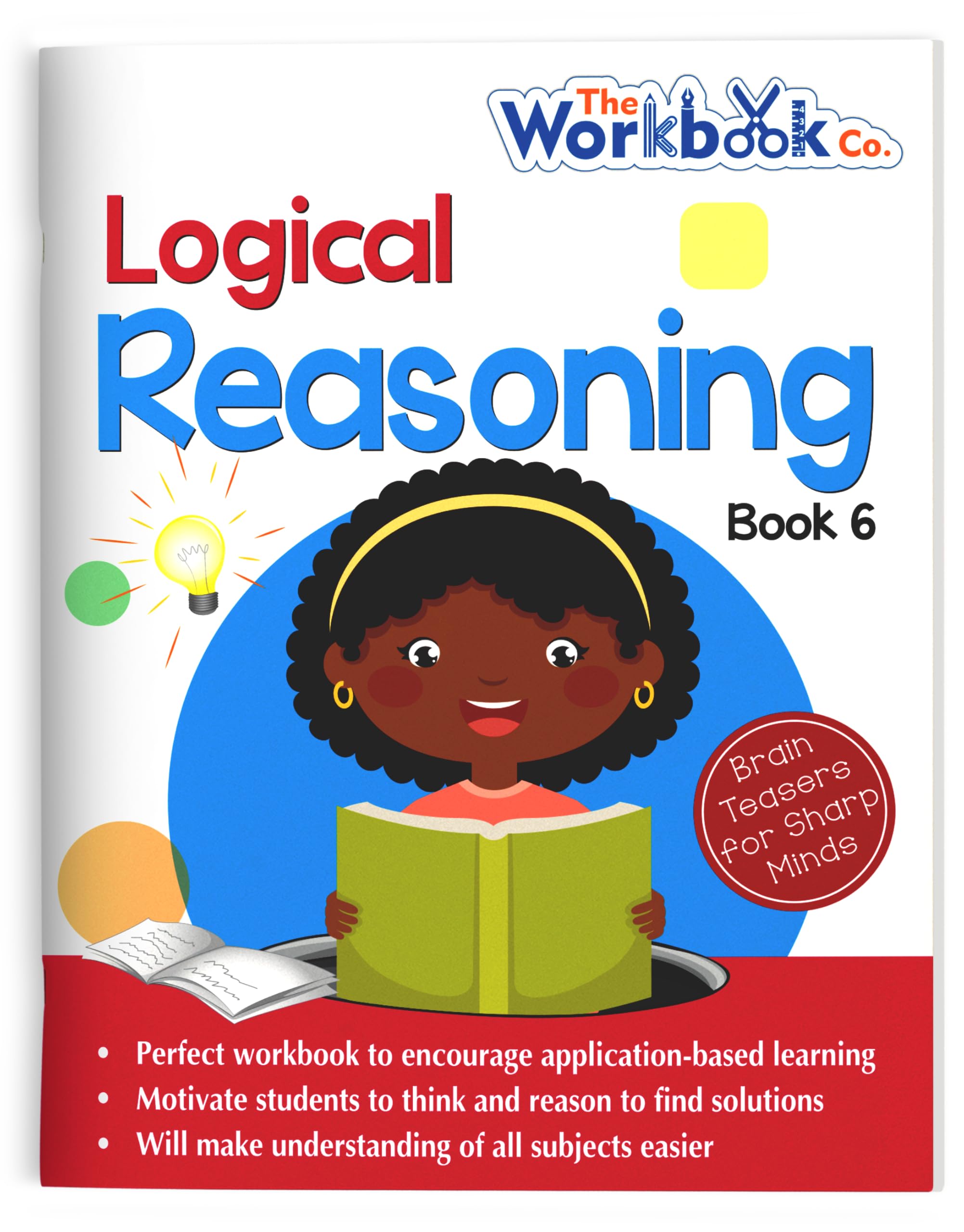 Front cover of the book 'Logical Reasoning Book 6' by Na.