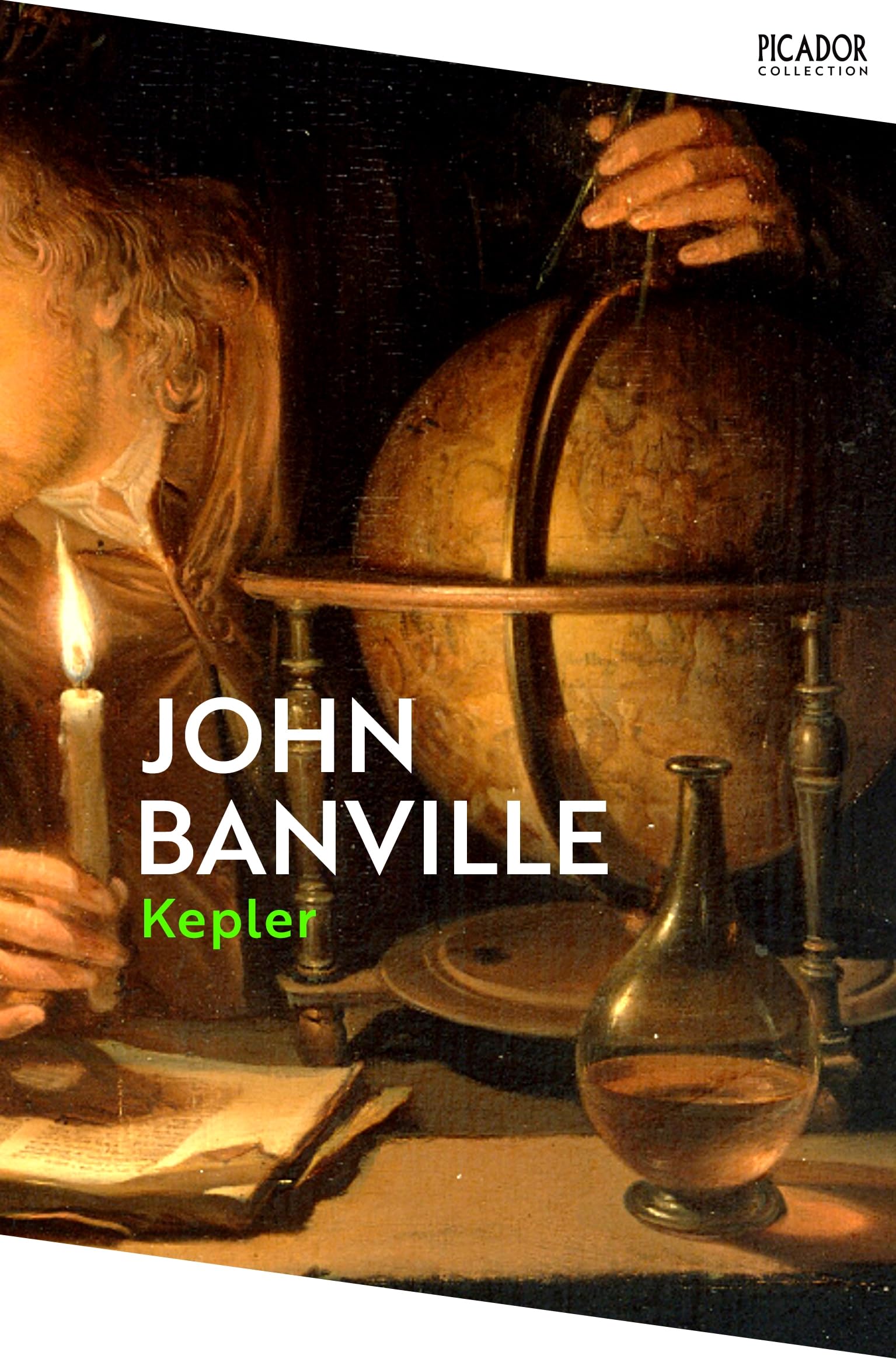 Front cover of the book 'Kepler' by John Banville.