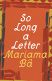 Front cover of the book 'So Long a Letter' by Mariama Bâ.