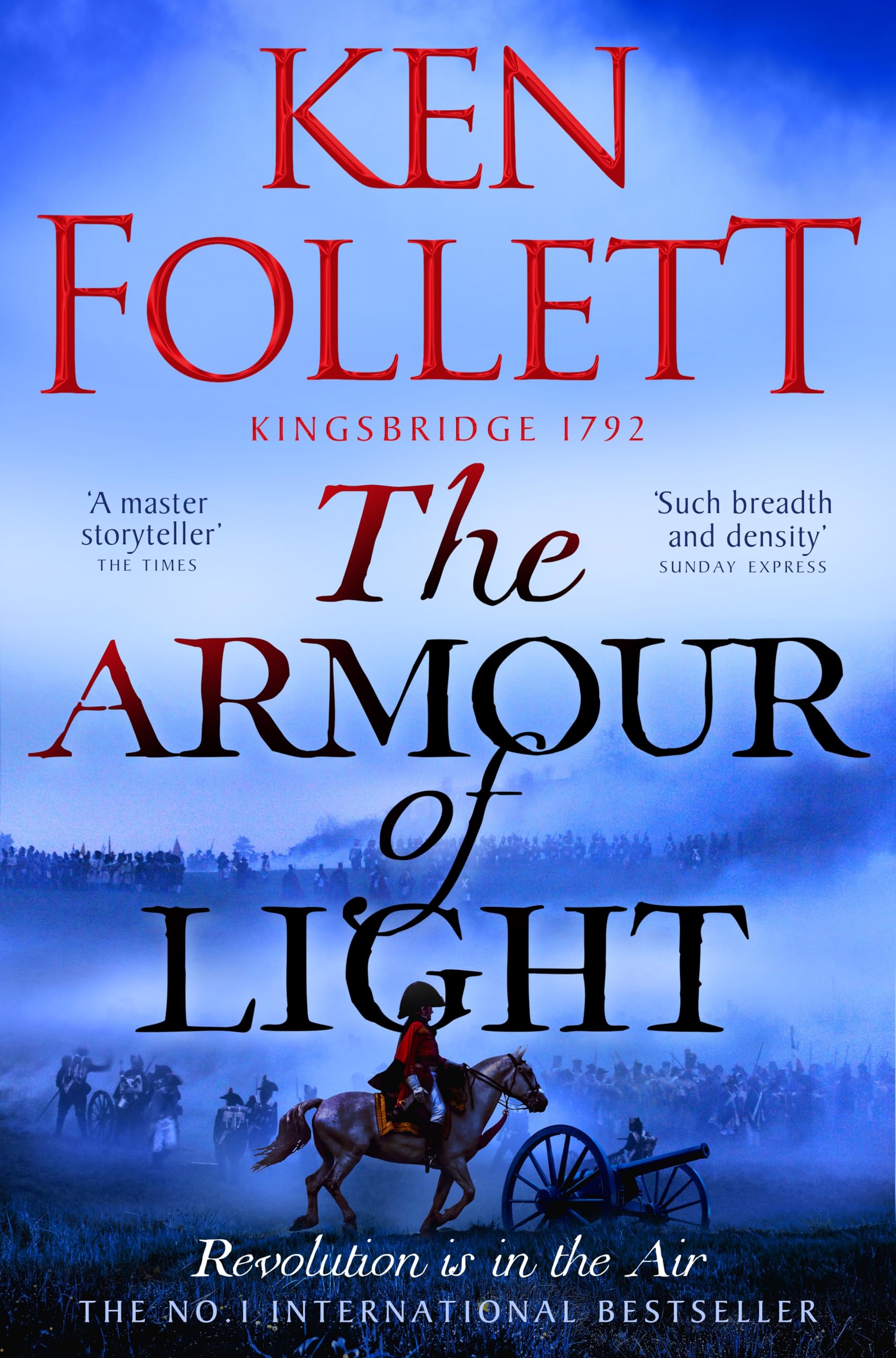 Front cover of the book 'Pan The Armour of Light A Page-turning, Epic Kingsbridge Novel from the Bestselling Author of The Pillars of The Earth (' by Ken Follett.