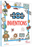 Front cover of the book '101 Inventions - Encyclopedia for 7 to 10 year old kids' by Pegasus.