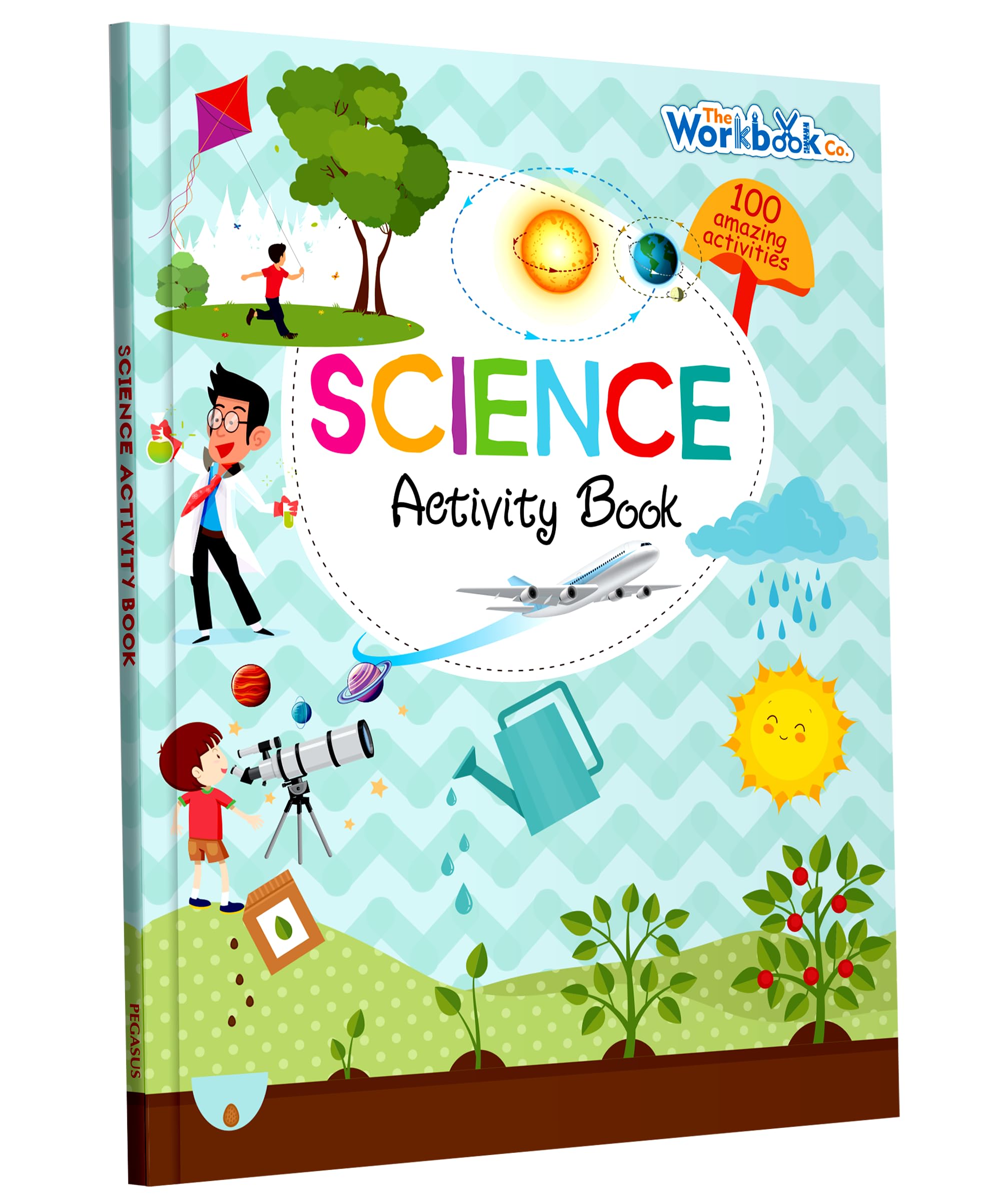 Front cover of the book 'Science Activity Book' by Pegasus.