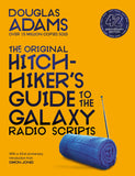 Front cover of the book 'Hitchhikers Guide Radio' by Douglas Adams.