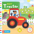 Front cover of the book 'Busy Tractor (Busy Books)' by Samantha Meredith.