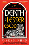 Front cover of the book 'Death of a Lesser God (Malabar House)' by Vaseem Khan.