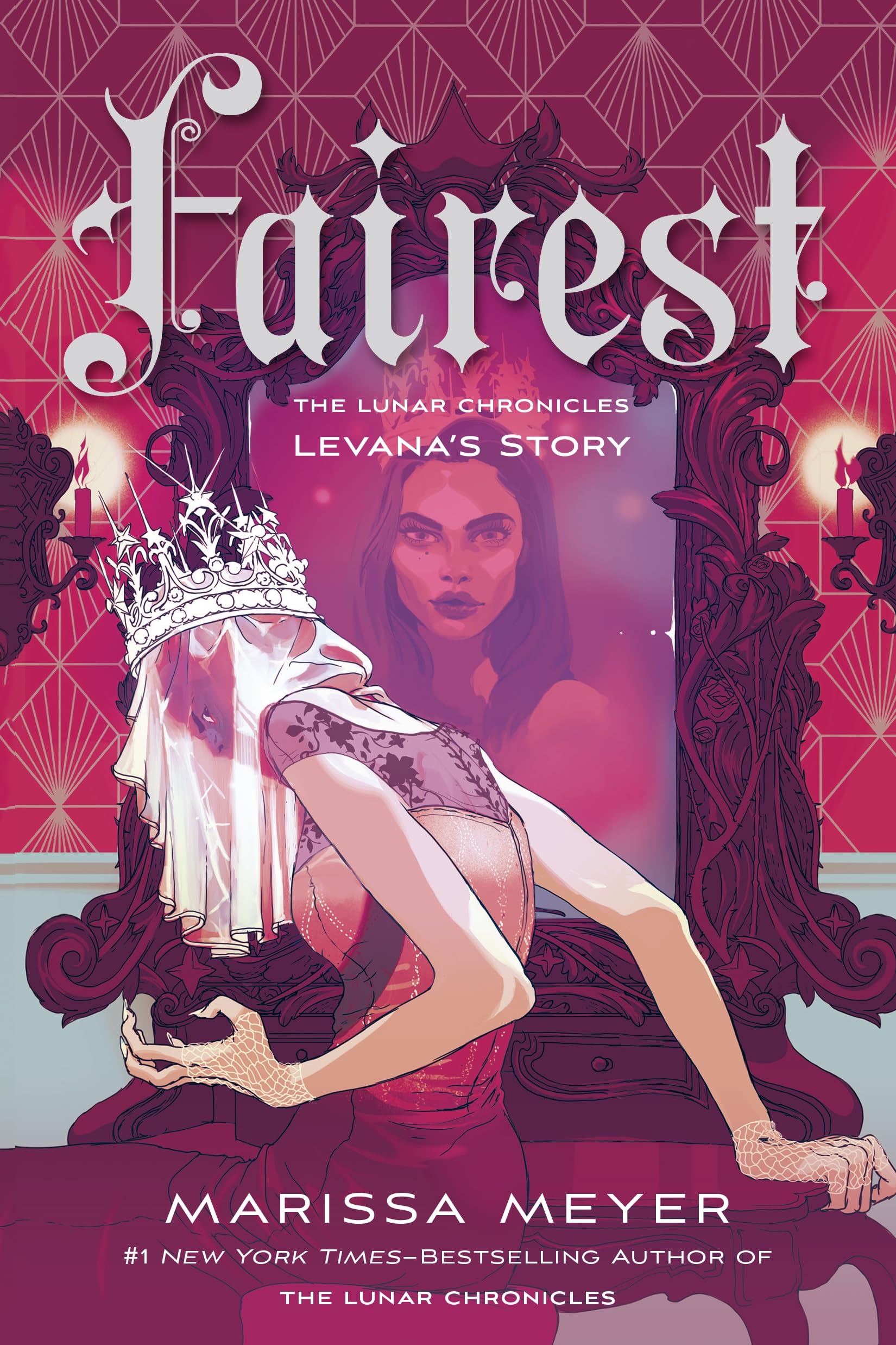 Front cover of the book 'Fairest (The Lunar Chronicles)' by Marissa Meyer.
