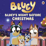 Front cover of the book 'Ladybird Bluey Blueys Night Before Christmas.' by Bluey,.