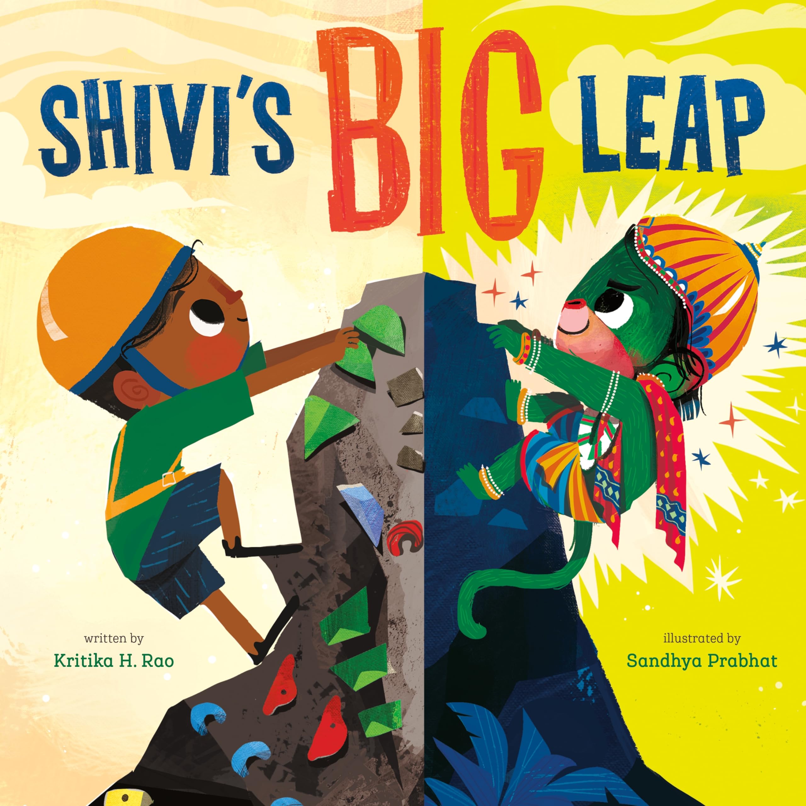 Front cover of the book 'Shivi's Big Leap' by Kritika H. Rao, Sandhya Prabhat.