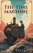 Front cover of the Paperback book 'The Time Machine By H G Wells Fiction books Classic Literature Books & Novels Science fiction books' by H.G.Wells.