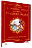 Front cover of the book 'Treasure Island (Pegasus Abridged Classics)' by Robert Louis Stevenson.