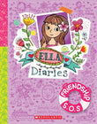 Front cover of the book 'Ella Diaries #10: Friendship S.O.S.' by Meredith Costain.