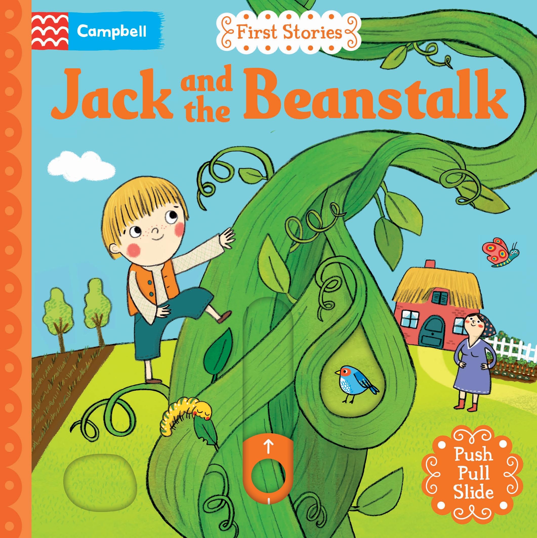 Front cover of the book 'Jack and the Beanstalk' by Natascha Rosenberg.