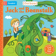 Front cover of the book 'Jack and the Beanstalk' by Natascha Rosenberg.