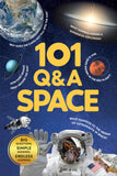 Front cover of the book '101 Q&A Series - Space: Encyclopedia for Kids I Amazing Questions and Answers I Knowledge Book about Space, Universe, Pl' by Penguin.
