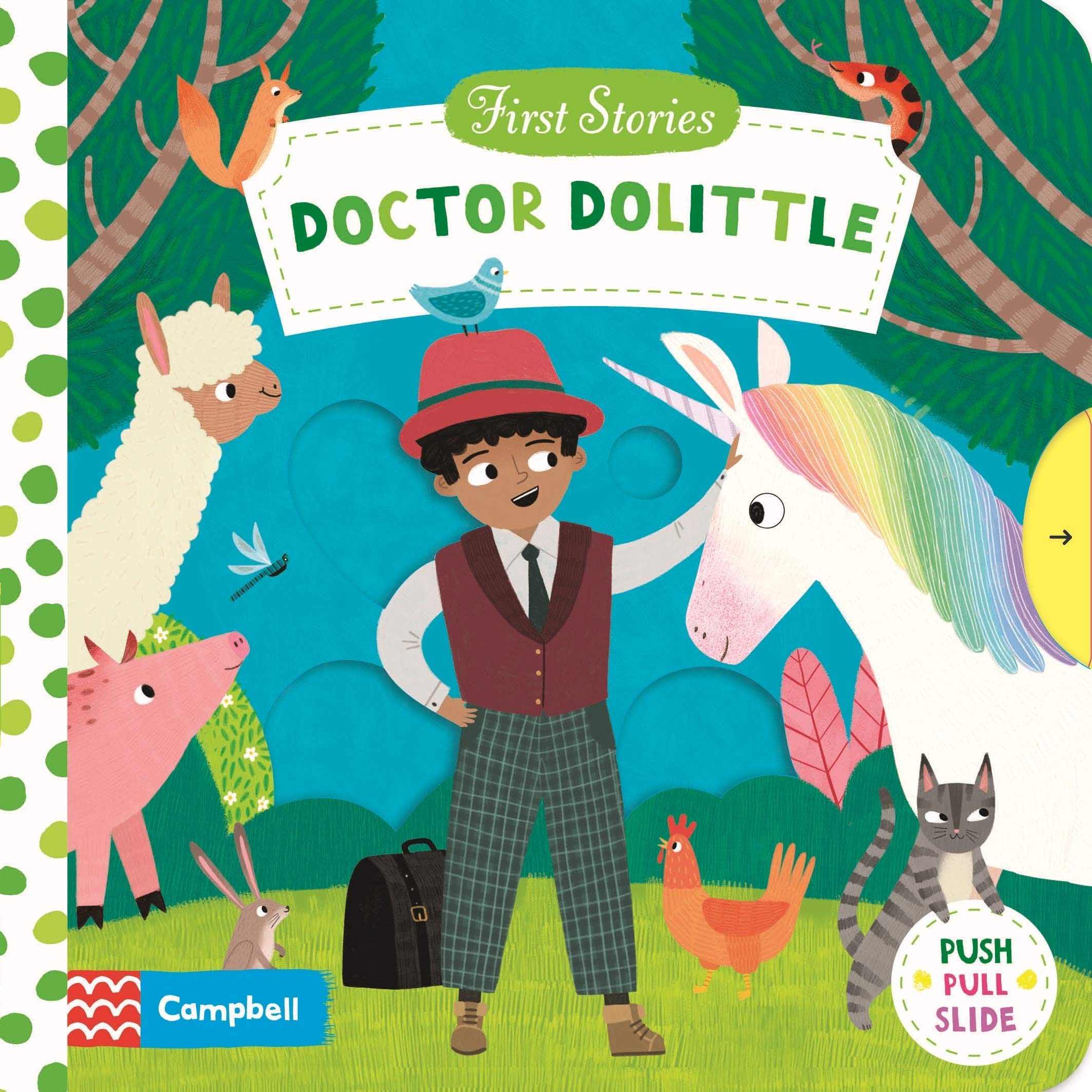 Front cover of the book 'Doctor Dolittle' by Jean Claude.