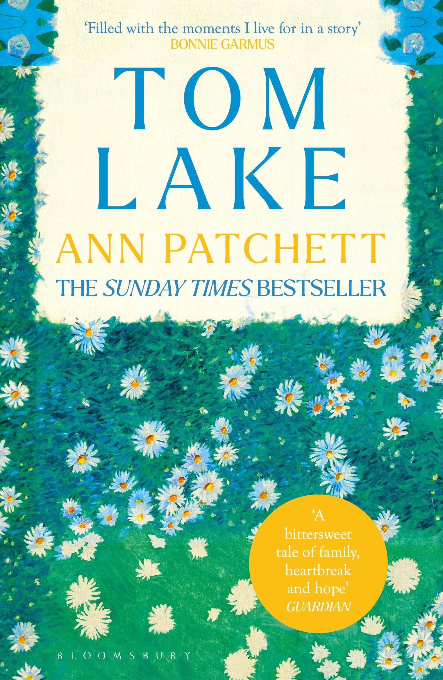 Front cover of the book 'Tom lake' by Ann Patchett.