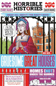 Front cover of the book 'Gruesome Great Houses' by Terry Deary.