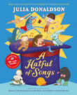 Front cover of the book 'A Hatful of Songs' by Julia Donaldson.