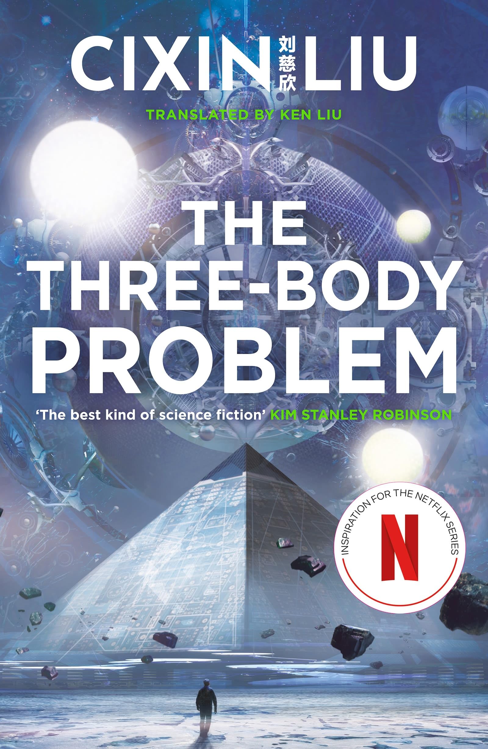 Front cover of the book 'Three Body Problem The' by Liu Cixin.