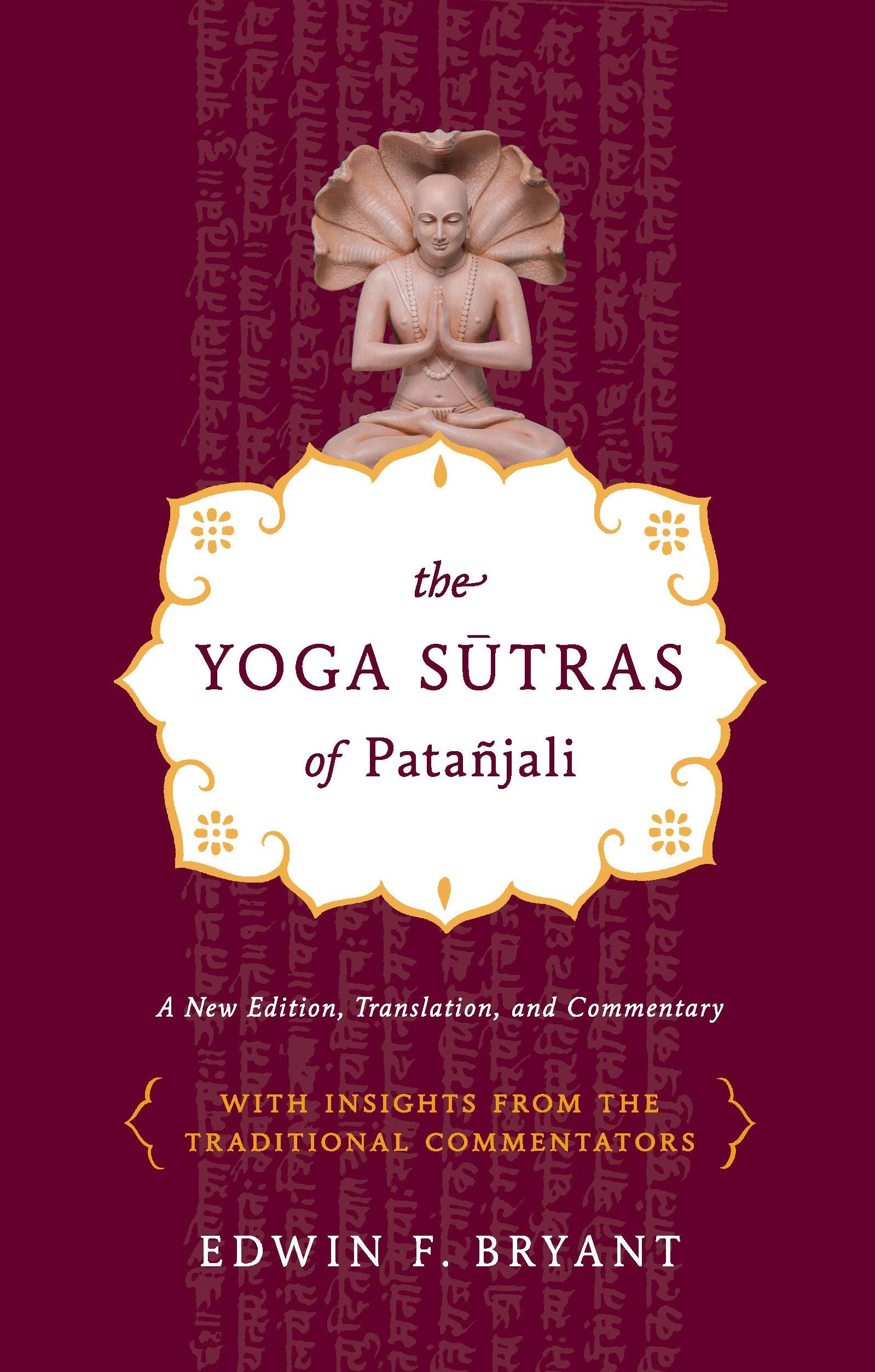 Front cover of the book 'MACMILLAN Yoga Sutras of Patanjali' by Bryant Edwin F..