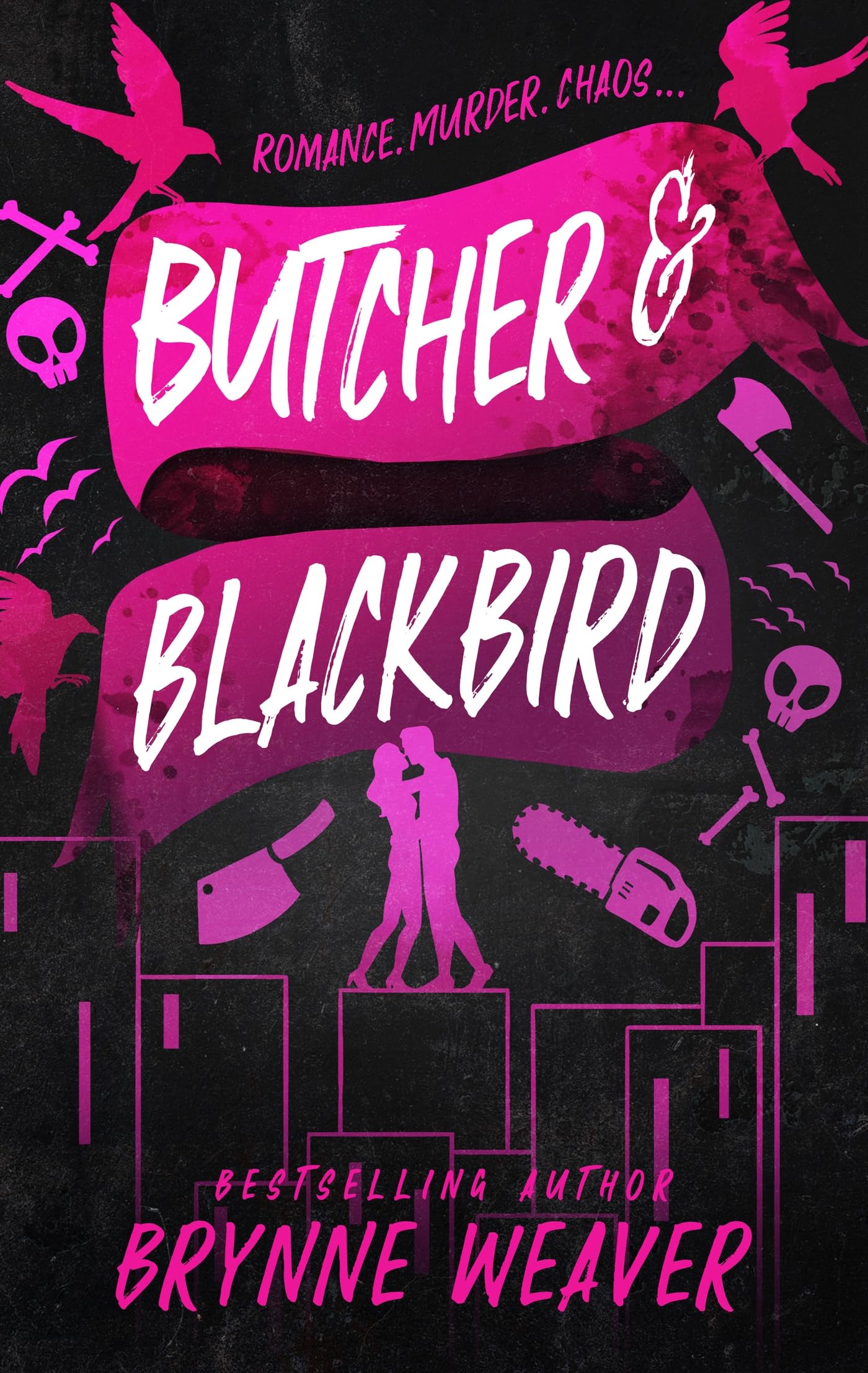 Front cover of the book 'Butcher and Blackbird' by Weaver, Brynne.