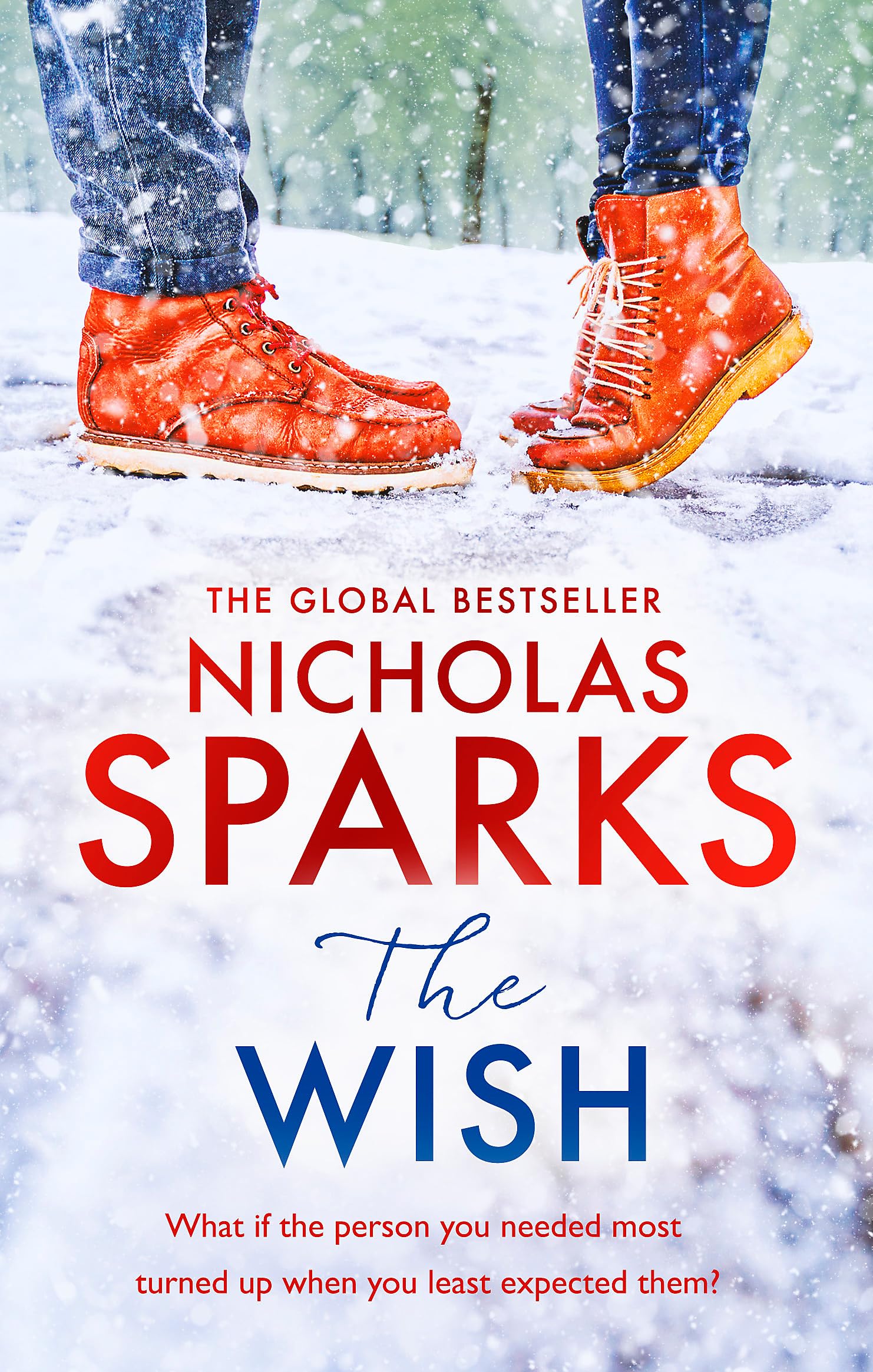 Front cover of the book 'The Wish' by Sparks Nicholas.