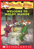 Front cover of the book 'Geronimo Stilton #59: Welcome To Moldy Manor' by Geronimo Stilton.