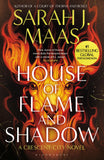 Front cover of the book 'House of Flame and Shadow: The INTERNATIONAL BESTSELLER and the smouldering third book in the Crescent City series, from' by Sarah J. Maas.