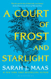 Front cover of the book 'A Court of Frost and Starlight' by Sarah J. Maas.
