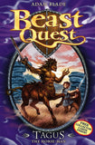 Front cover of the Paperback book 'Tagus the Horse-man Adam Blade,Adam Blade' by Blade Adam.