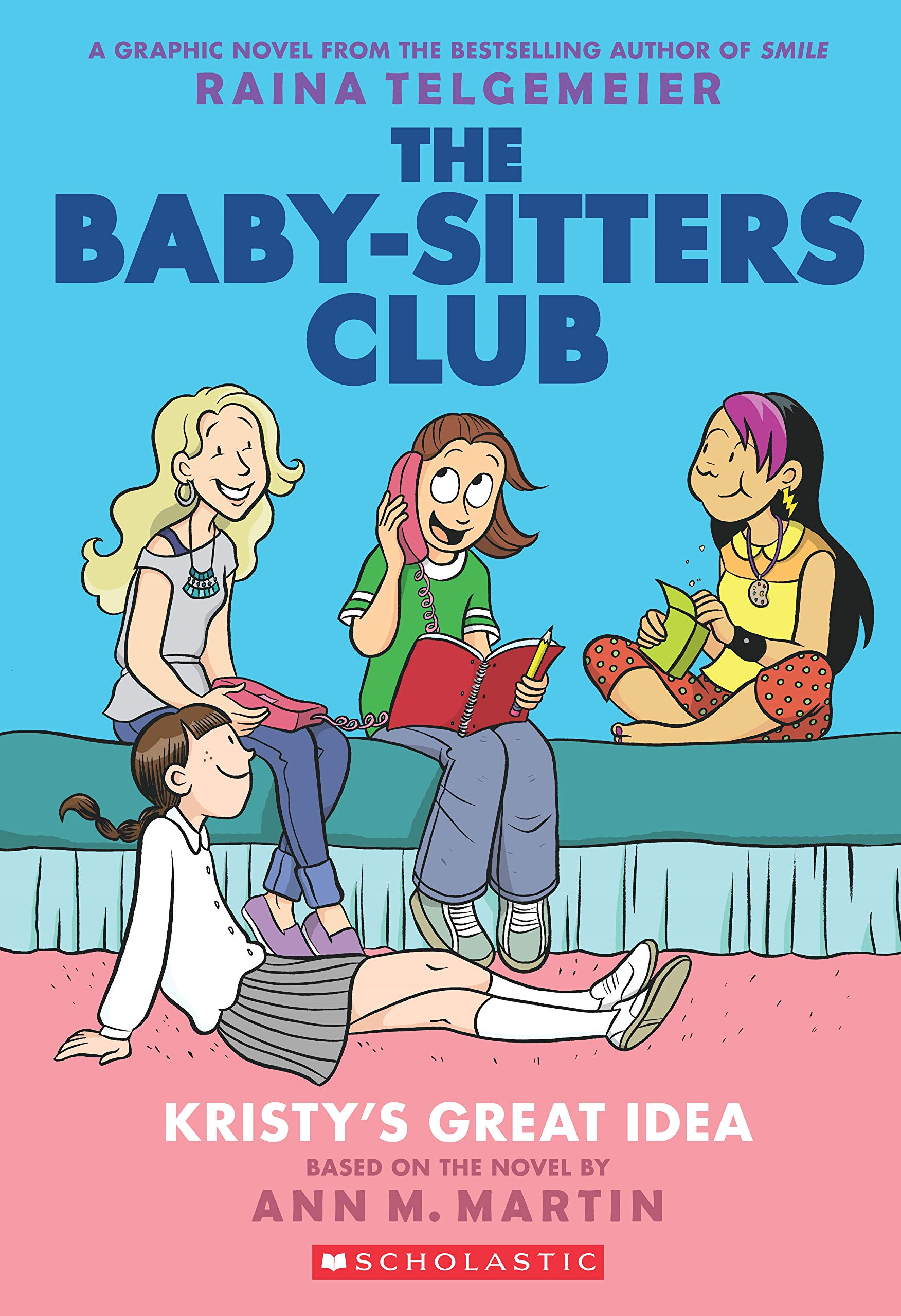 Front cover of the book 'Generic The Baby-Sitters Club Graphix#01: Kristy'S Great Idea' by Ann M Martin.