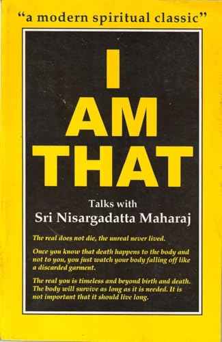 I Am That: Talks with Sri Nisargadatta Maharaj | 9788185300535