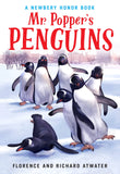 Front cover of the book 'Mr. Popper's Penguins (Newbery Honor Award Winner)' by Florence Atwater and Richard Atwater.