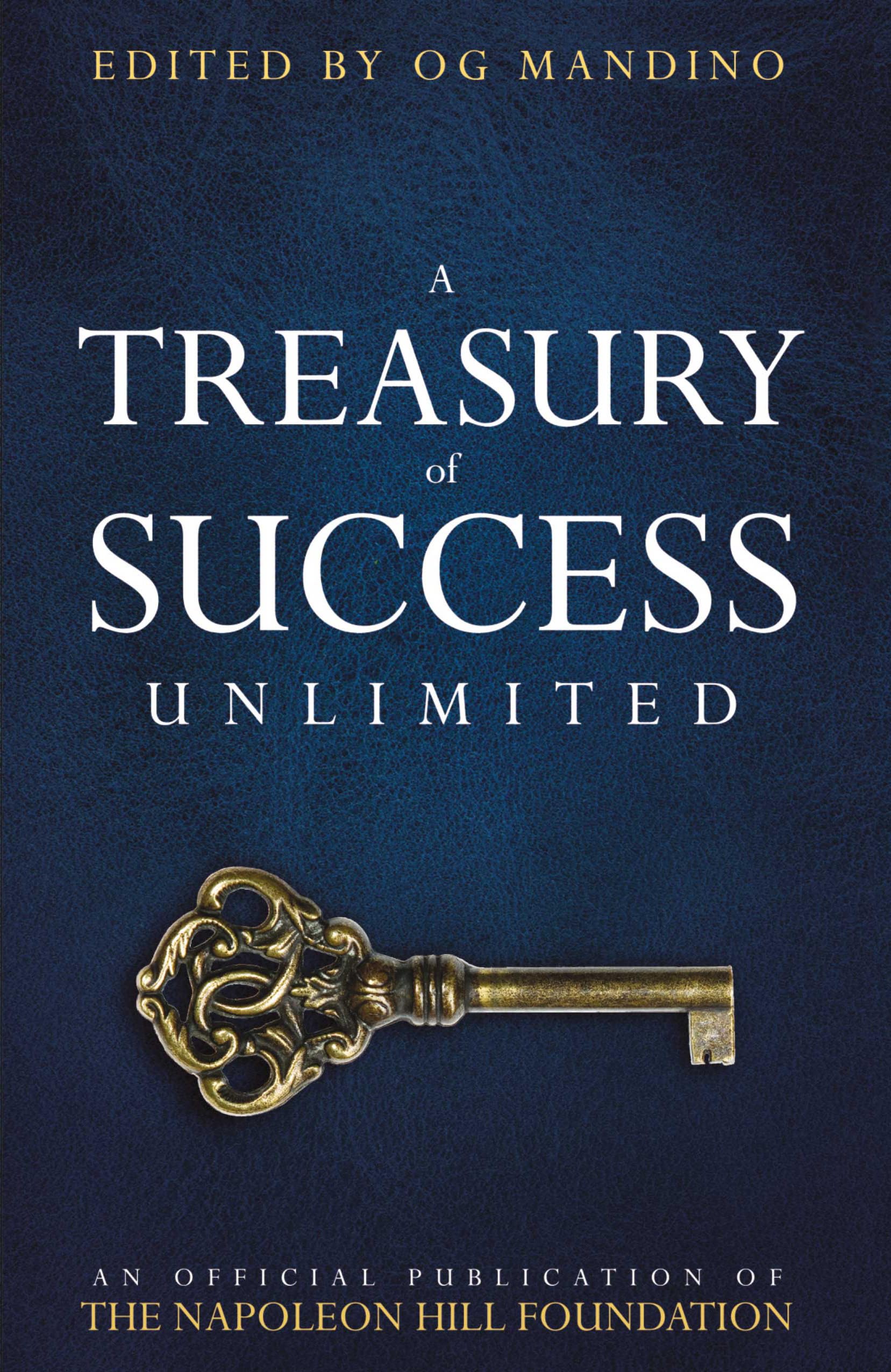 Front cover of the book 'A Treasury of Success Unlimited (English)' by Og Mandino.