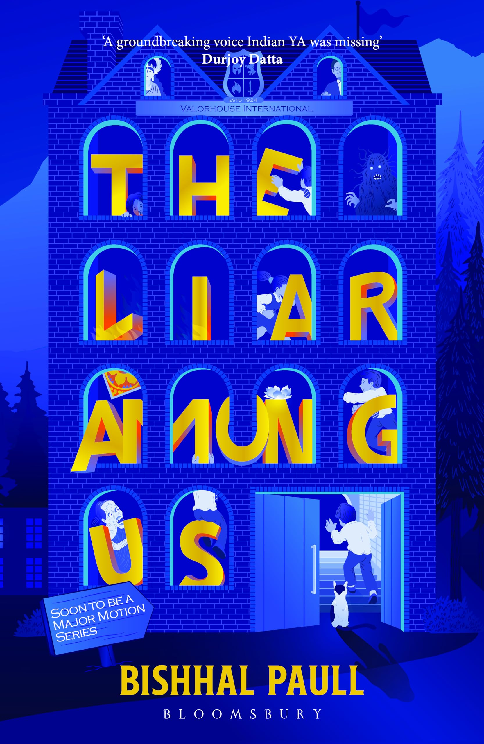 Front cover of the book 'The Liar Among Us' by Bishhal Paull.