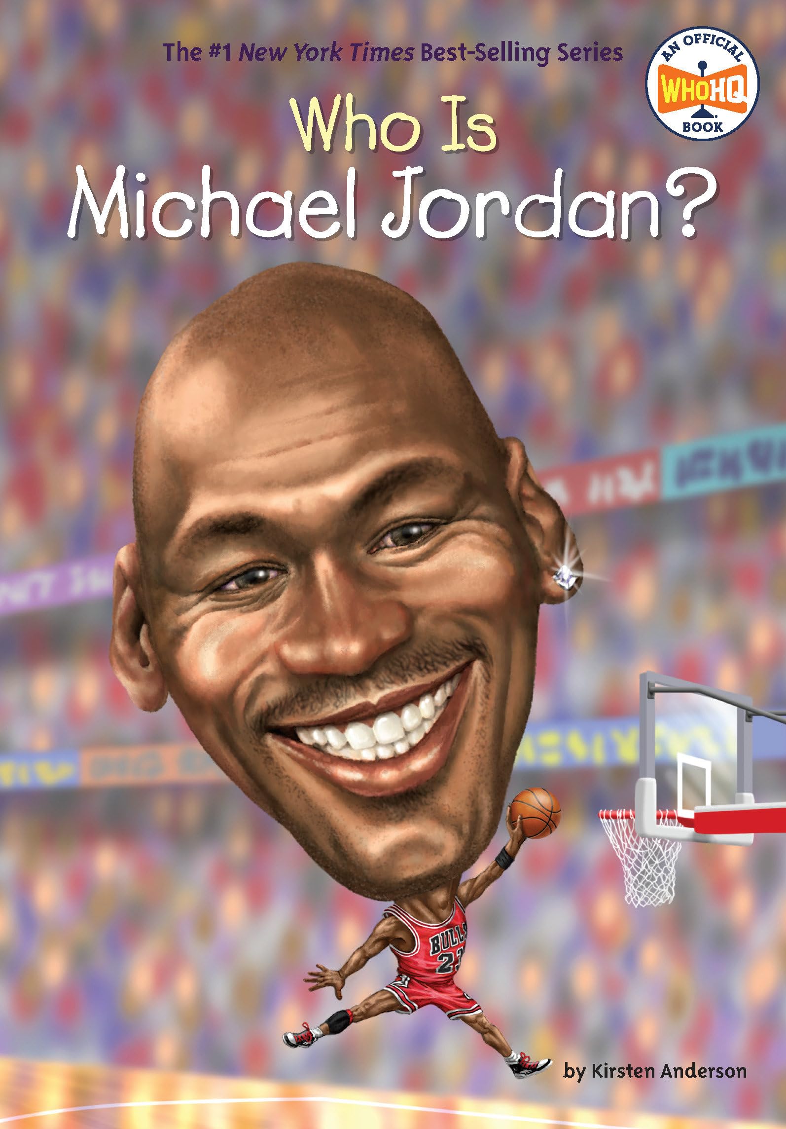 Front cover of the book 'Who Is Michael Jordan? (Who Was?)' by Anderson, Kirsten.