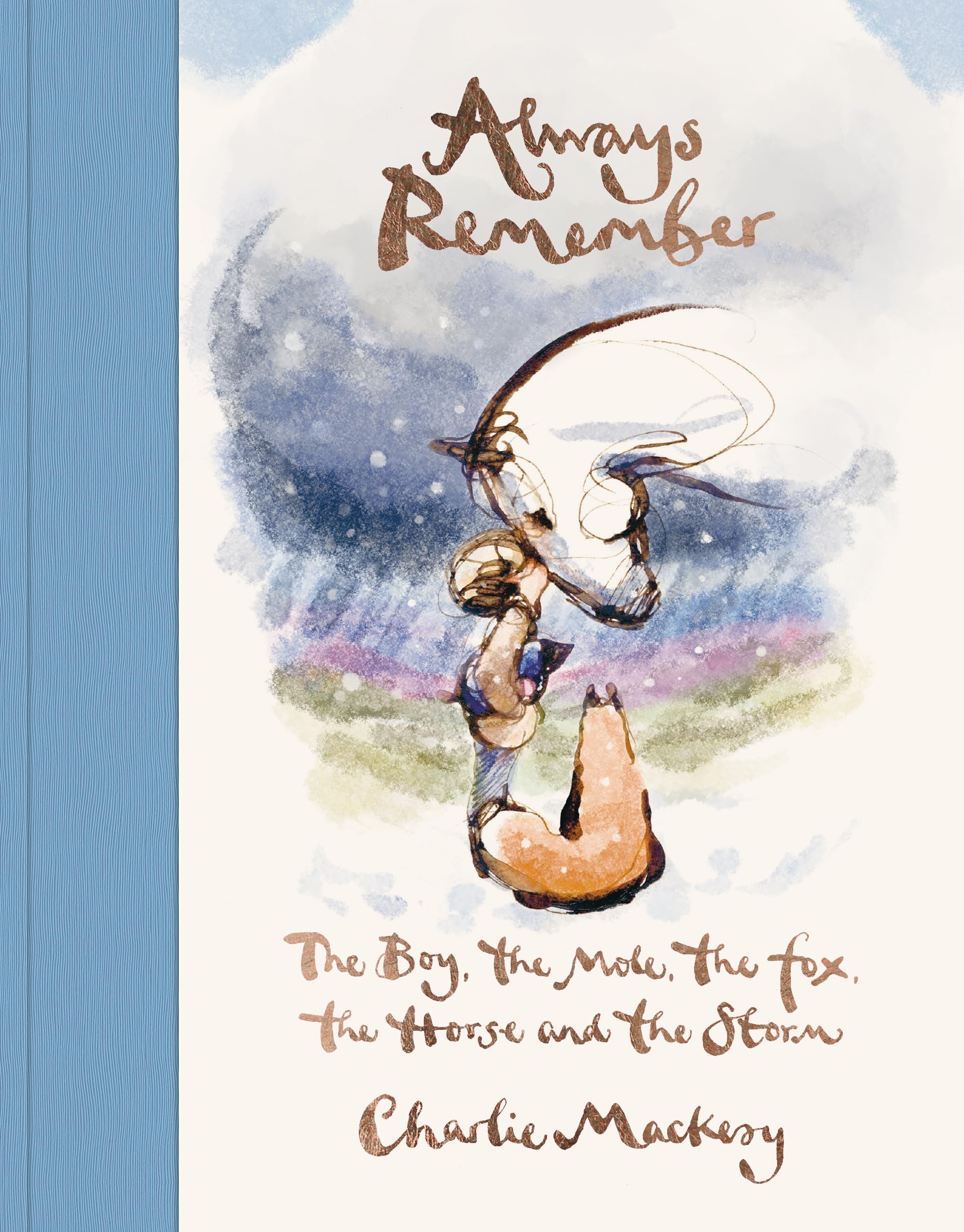 Front cover of the book 'Always Remember: The Boy, the Mole, the Fox, the Horse and the Storm' by Mackesy, Charlie.