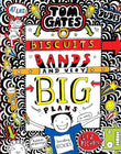 Front cover of the book 'Tom Gates #14: Biscuits Bands and Very Big Plans' by Liz Pichon.