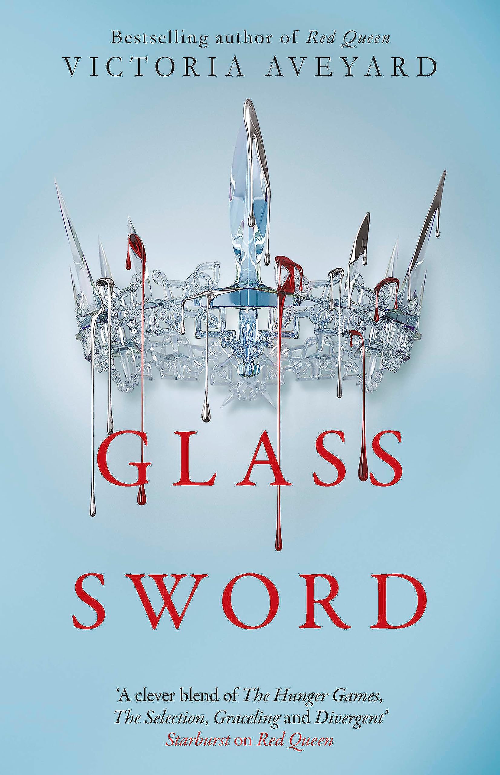 Front cover of the Paperback book 'Glass Sword NA' by Aveyard, Victoria.
