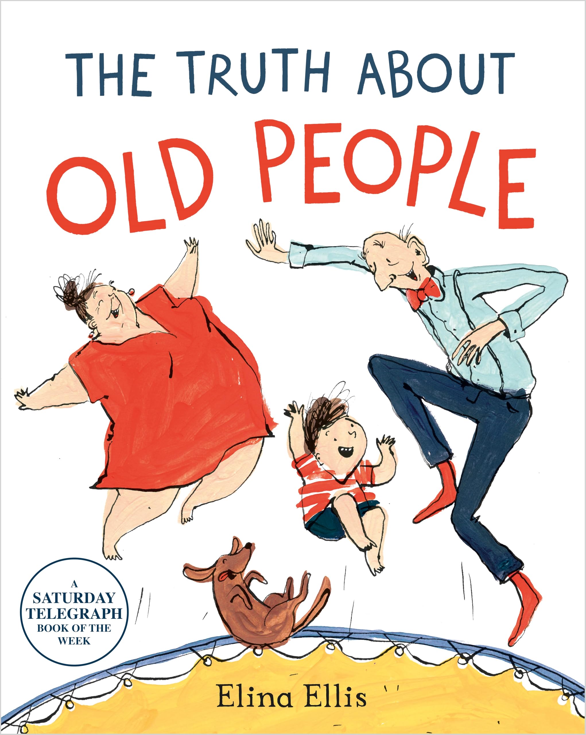 Front cover of the book 'Truth About Old People' by Elina Ellis.