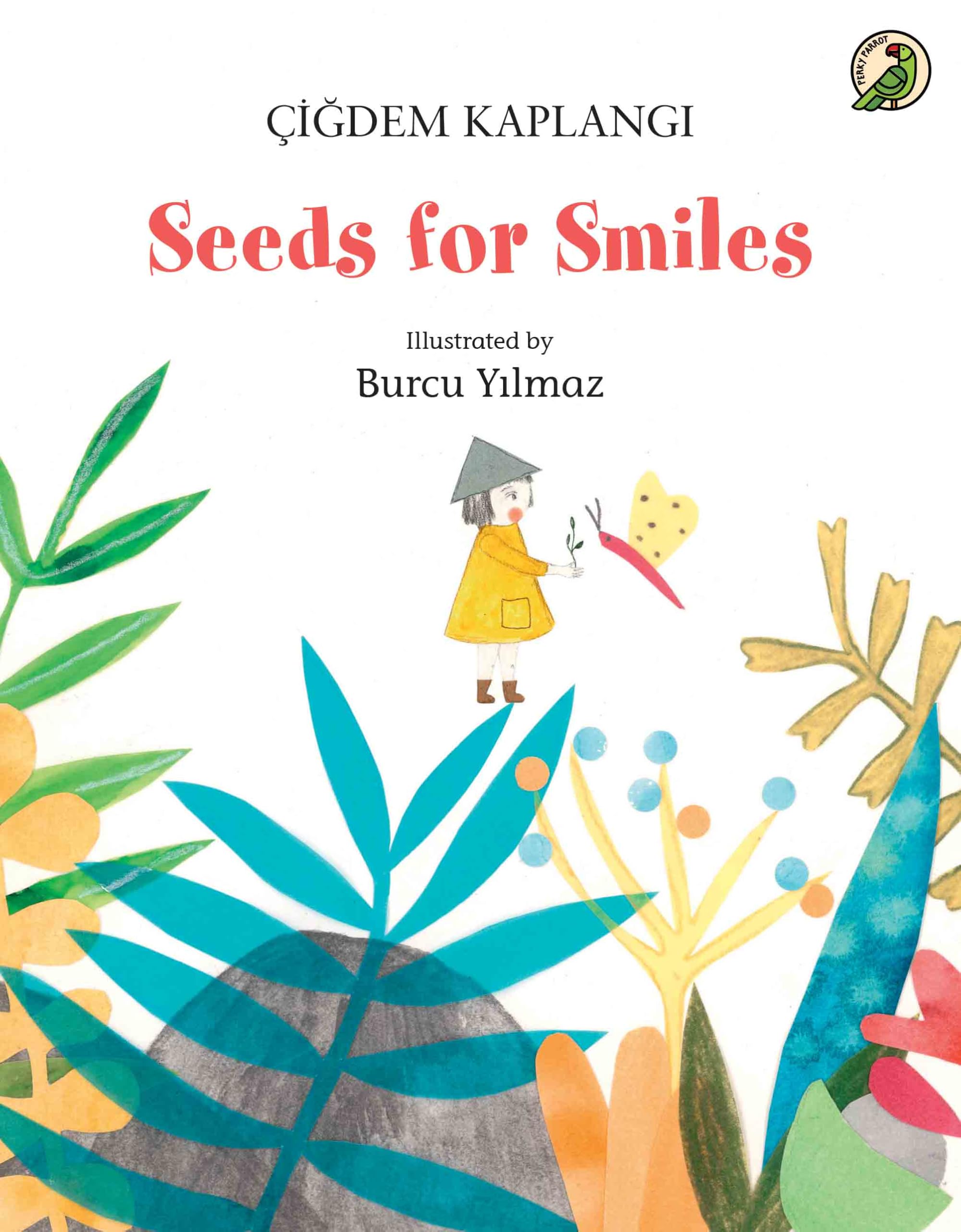 Front cover of the book 'Niyogi Books Seeds for smiles' by Cigdem Kaplangi.