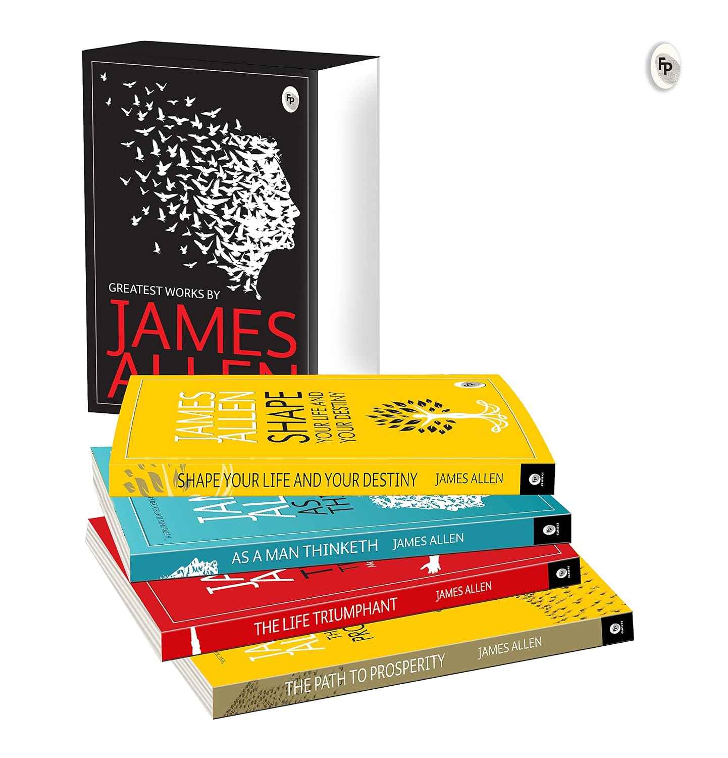 Greatest Works by James Allen (Set of 4 Books)