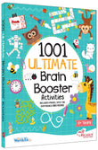 Front cover of the book '1001 Ultimate Brain Booster Activities for 4+ Years Old Kids | Enhance the Child Mind with Cognitive Excellence with Int' by Pegasus.