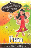 Front cover of the book 'Fashion Fairy Princess: Fern' by Poppy Collins.