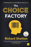 Front cover of the book 'The Choice Factory: 25 behavioural biases that influence what we buy' by Richard Shotton.