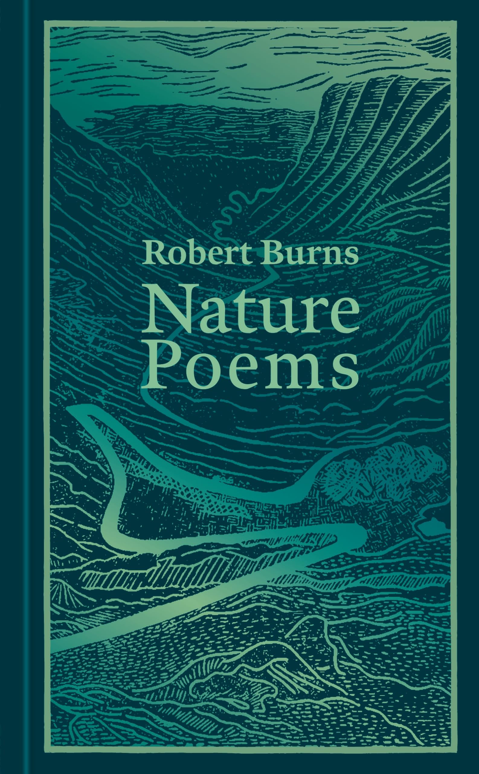 Front cover of the book 'Robert Burns - Nature Poems' by Robert Burns.