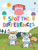 Front cover of the book 'MIND MANIA: Spot the Differences: Fun and Interactive Activity Book for PreSchool Kids, Toddlers | Enhances Observation' by Penguin.